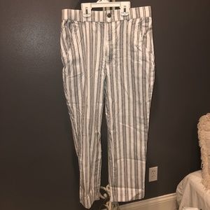 Hollister Ultra Hise-Rise Striped Pants